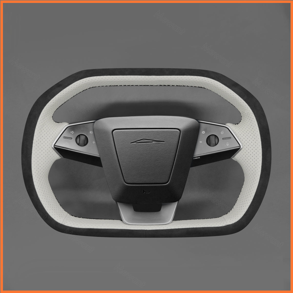 MEWANT Lenkradbezug für Tesla Cybertruck 2023-2025