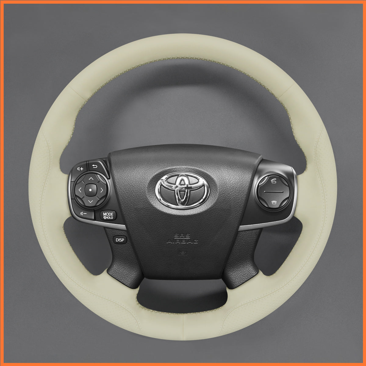 MEWANT Steering Wheel Cover for Toyota Camry 2011-2014