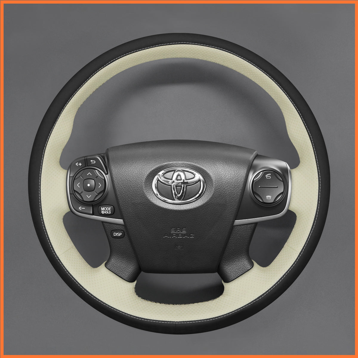 MEWANT Steering Wheel Cover for Toyota Camry 2011-2014