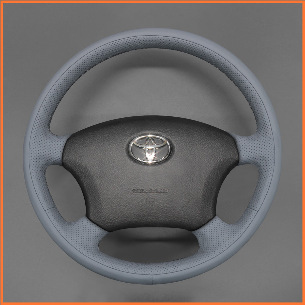 MEWANT Steering Wheel Cover for Toyota Camry Highlander Land Cruiser Fortuner Tacoma Tundra 2002-2007