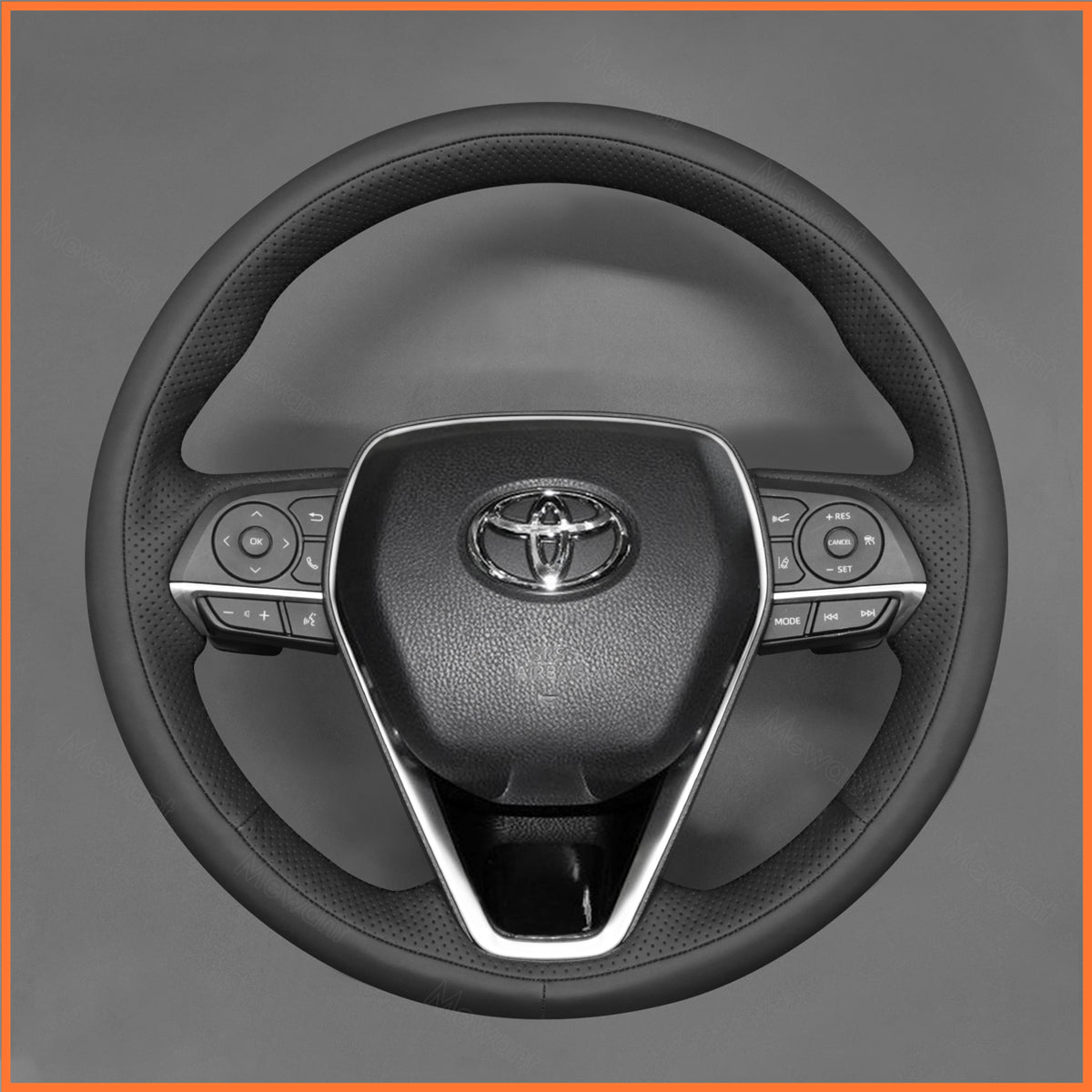 MEWANT Steering Wheel Cover for Toyota Corolla XII (E210) / Corolla Cross / Camry / RAV4