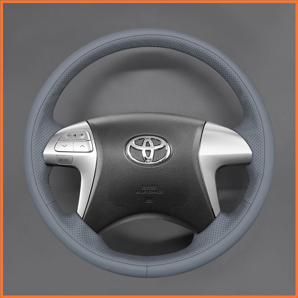 MEWANT Steering Wheel Cover for Toyota Highlander Camry Isis Mark X Zio Premio Noah VoxyPrevia Estima 2006-2015