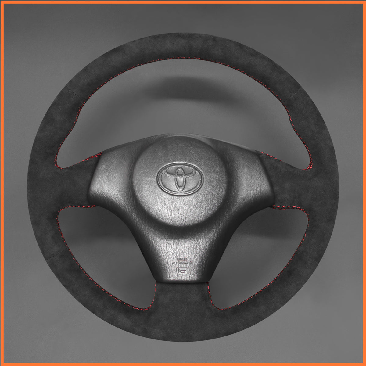 MEWANT Lenkradbezug für Toyota RAV4 Celica Matrix MR2 Supra Voltz Caldina MR-S Corolla 1999-2007