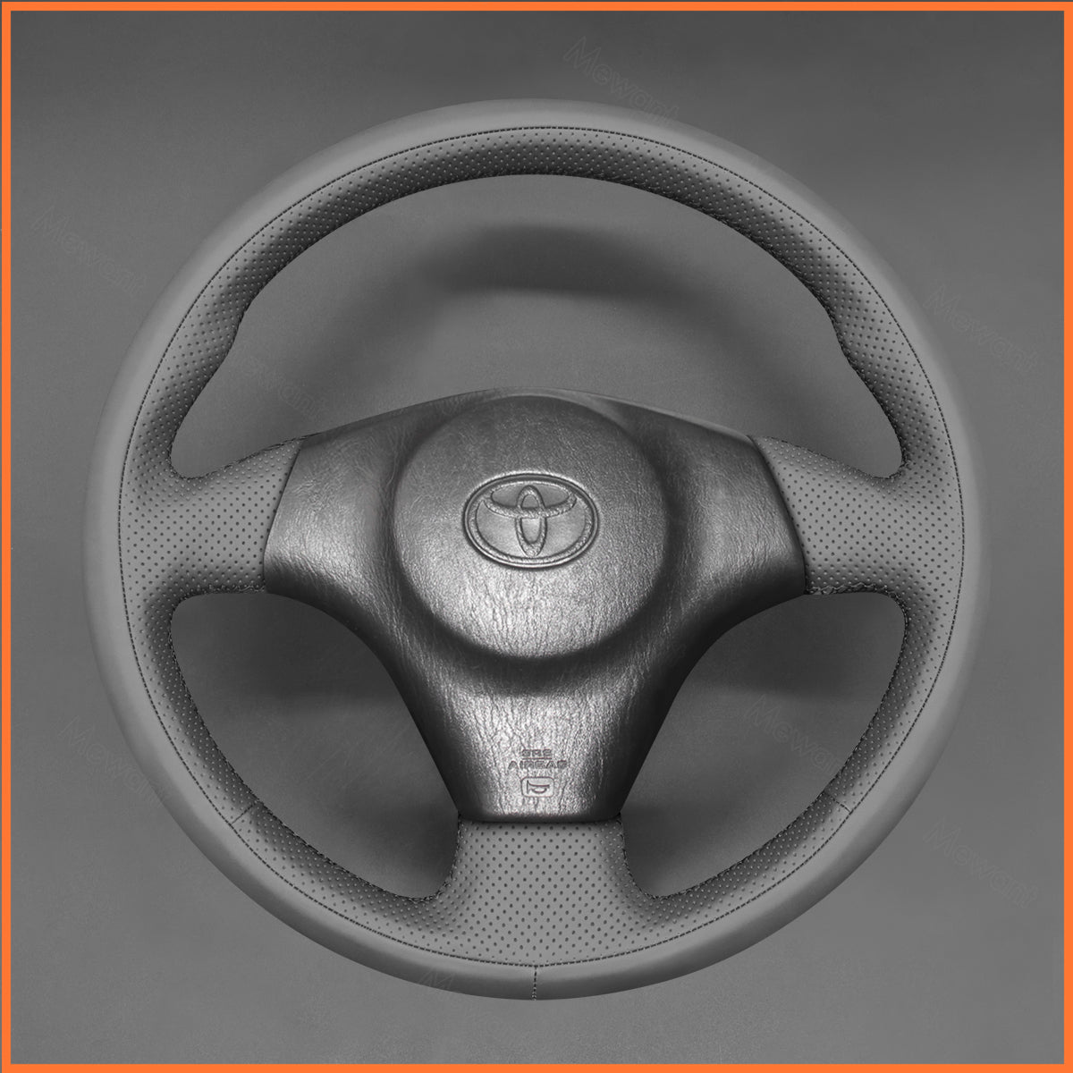 MEWANT Lenkradbezug für Toyota RAV4  / Celica / Matrix / MR2 / Supra / Voltz 2002-2004 / Caldina 1997-2002 / MR-S 1999-2007 / Corolla (US) 2003-2008