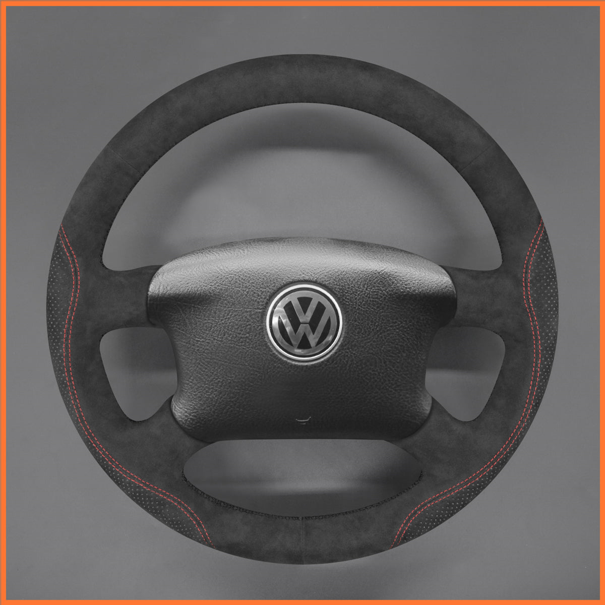 MEWANT Lenkradbezug für VW Golf 4 / Passat B5 Variant / Sharan / Bora / T4 / T5 1997-2005