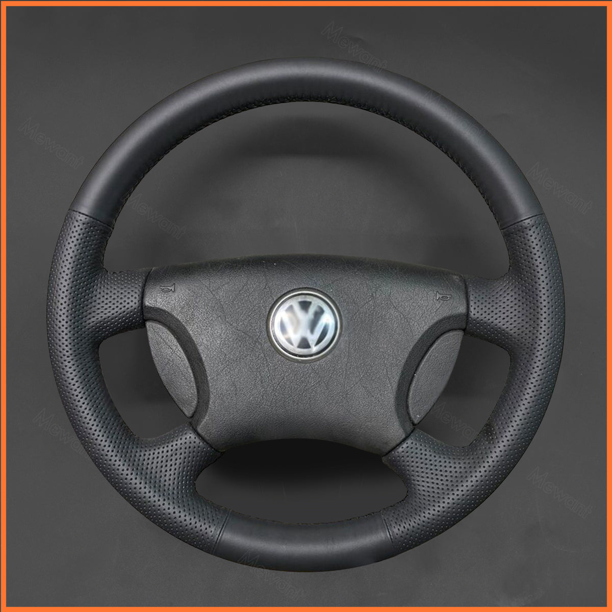 MEWANT steering wheel cover for VW Santana 2002