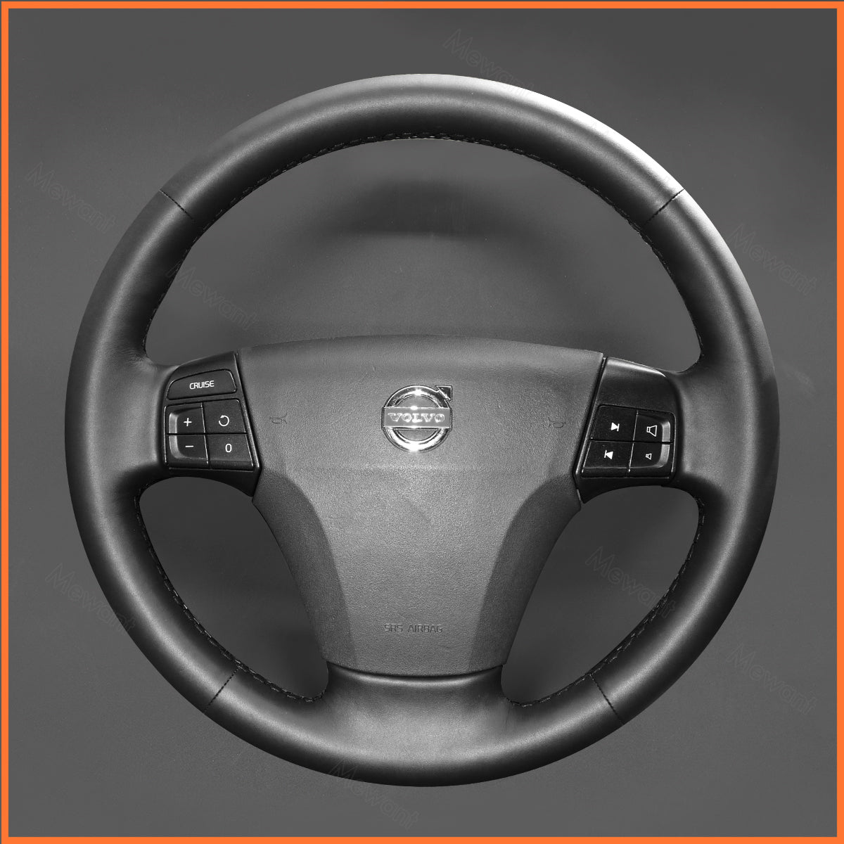 MEWANT Lenkradbezug für Volvo S40 V50 C30 2006-2013 C70 2006-2013