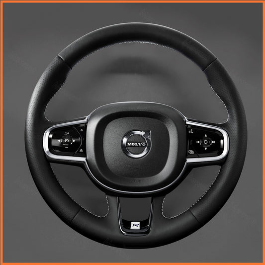 MEWANT Lenkradbezug für Volvo S90 V90 XC60 Sport V60 T8 S60 R-Design XC90 R-Design 2015-2025