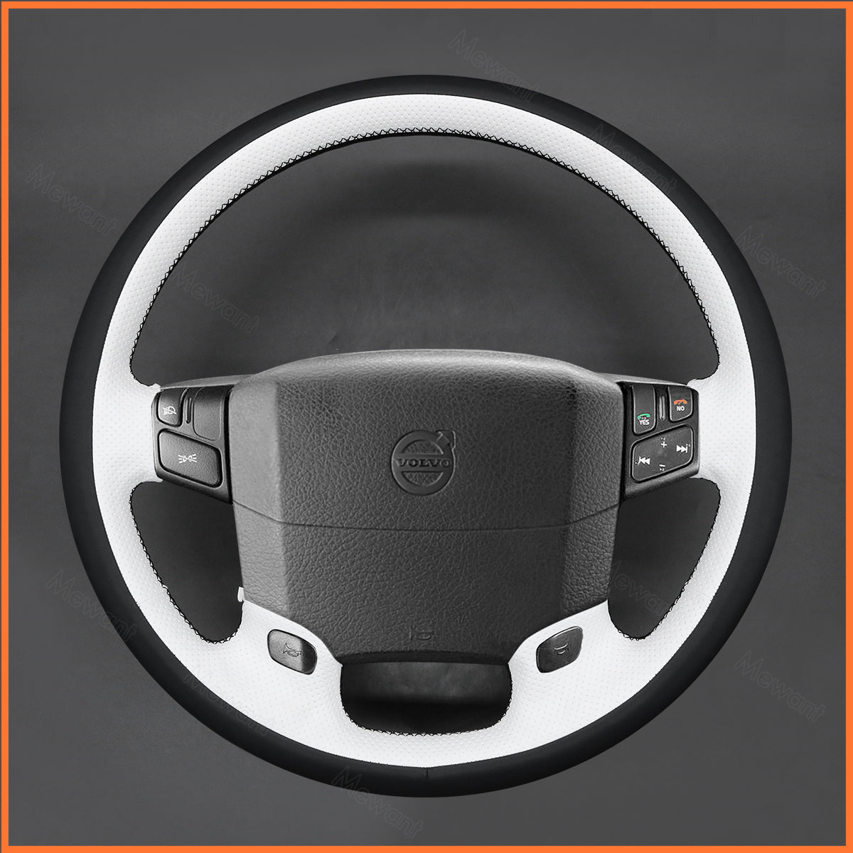 MEWANT Steering Wheel Cover for Volvo VNL VNR FM FH 2004-2016