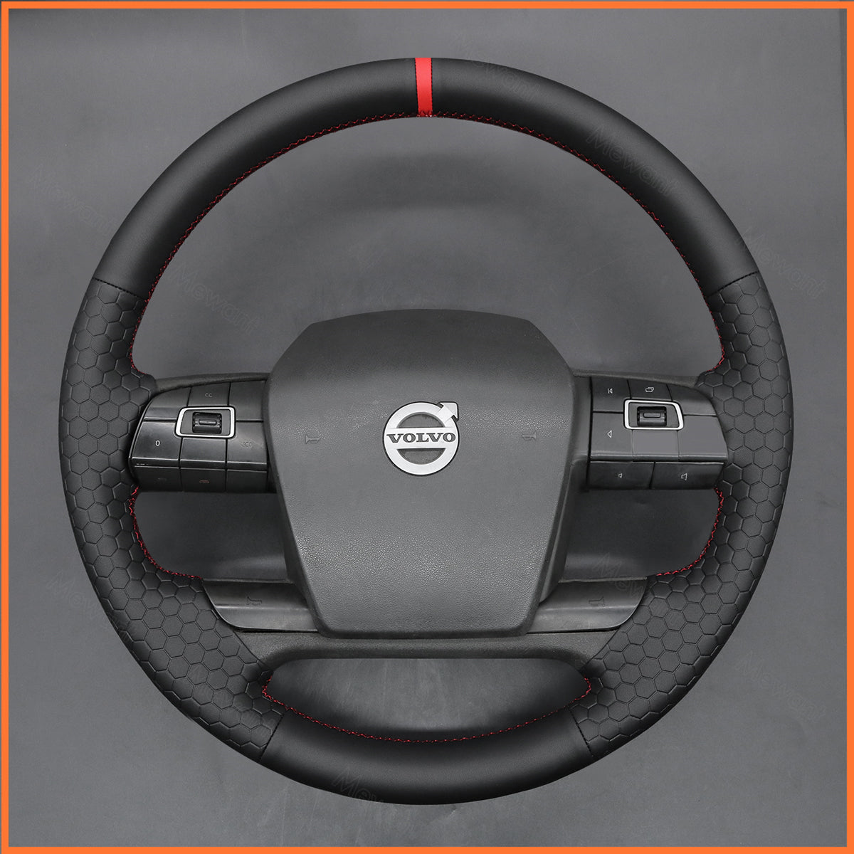 MEWANT Steering Wheel Cover for Volvo VNL VNR FM FH 2017-2025