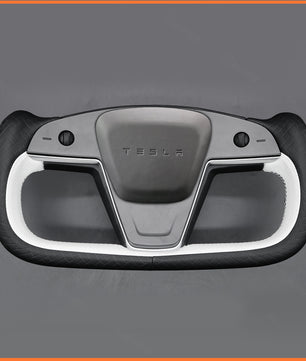 MEWANT Lenkradbezug für Yoke LenkradTesla Model S 2022-2023 / Model X 2022-2023