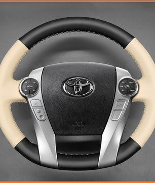MEWANT Lenkradbezug für Toyota Prius 30(XW30) 2009-2015 / Prius+ 2011-2020 / Prius C 2011-2020 / Prius V 2011-2020 / Aqua 2014-2015