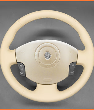 MEWANT Lenkradbezug für Renault Megane 2 2002-2009 / Scenic 2 (Grand Scenic) 2003-2009 / Kangoo 2 2008-2013