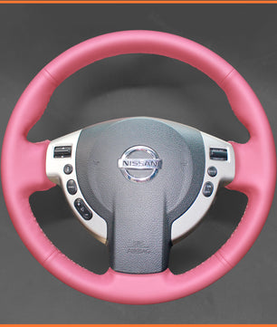 MEWANT steering wheel cover for Nissan Qashqai 2007-2013 / Qashqai+2 2008-2014 /