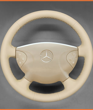 MEWANT steering wheel cover for Benz E-Class W211 2003-2006 / G-Class W463 2003-2007