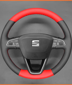 MEWANT Lenkradbezug für SEAT Leon (5F) 2013-2020 / Toledo 2014-2015 / Arona 2017-2021