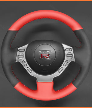 MEWANT Steering Wheel Cover for Nissan GTR GT-R (Nismo) 2008-2016