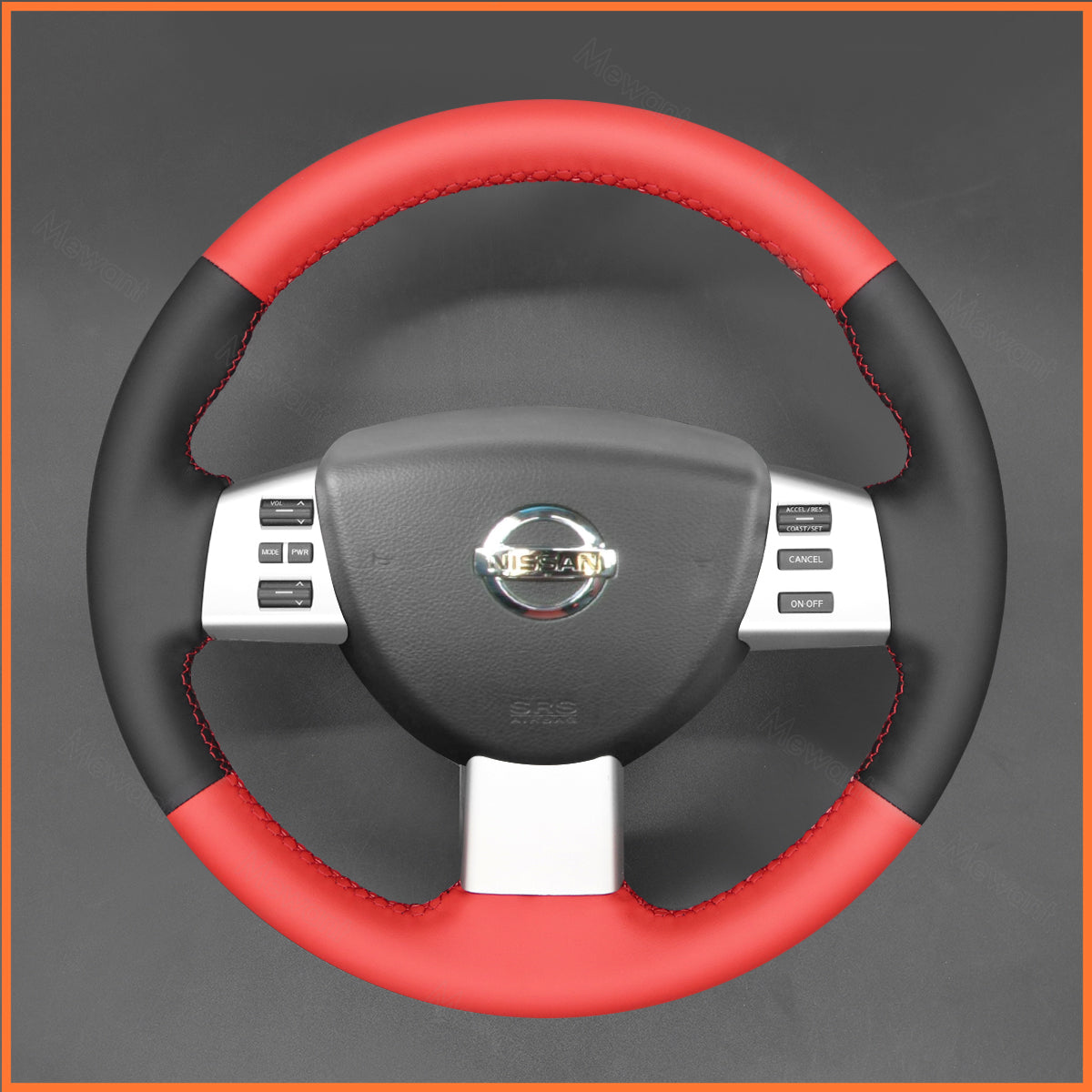 MEWANT Lenkradbezug für Nissan Murano 2004-2008 / Altima 2004-2006