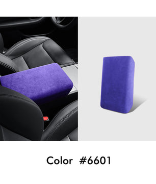 MEWANT Mittelarmlehne Armlehne Konsole Mittelkonsole aus Alcantara für Tesla Model 3 Highland 2024