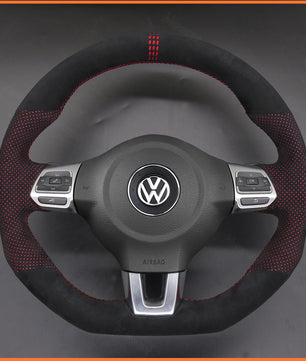 MEWANT Lenkradbezug für VW Golf 6 (VI) GTI Polo GTI Polo (R-Line) Scirocco CCTiguan