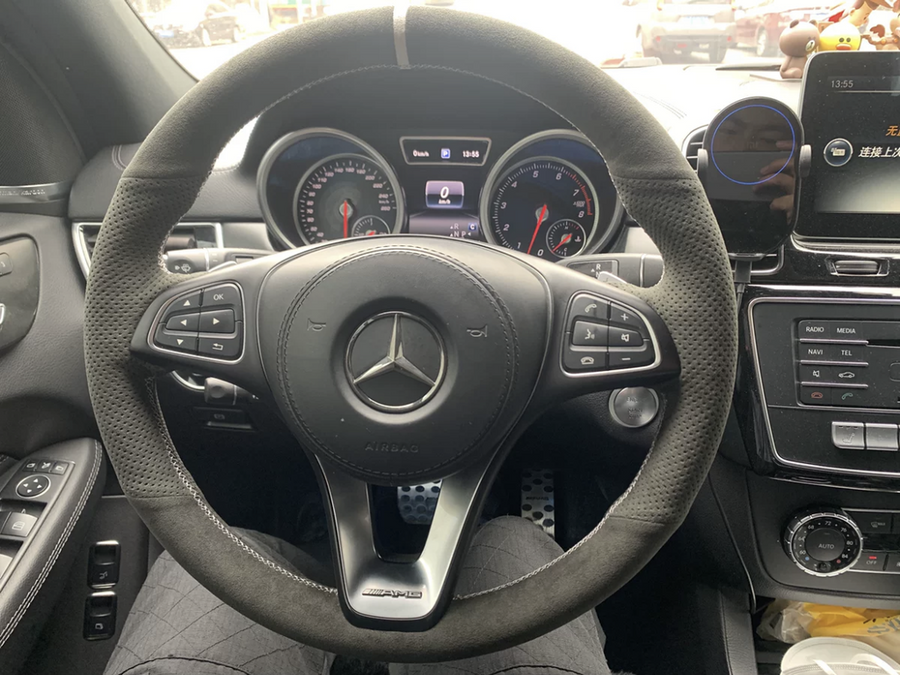 Mercedes Lenkradbezug Kundenfoto von Mastercfi