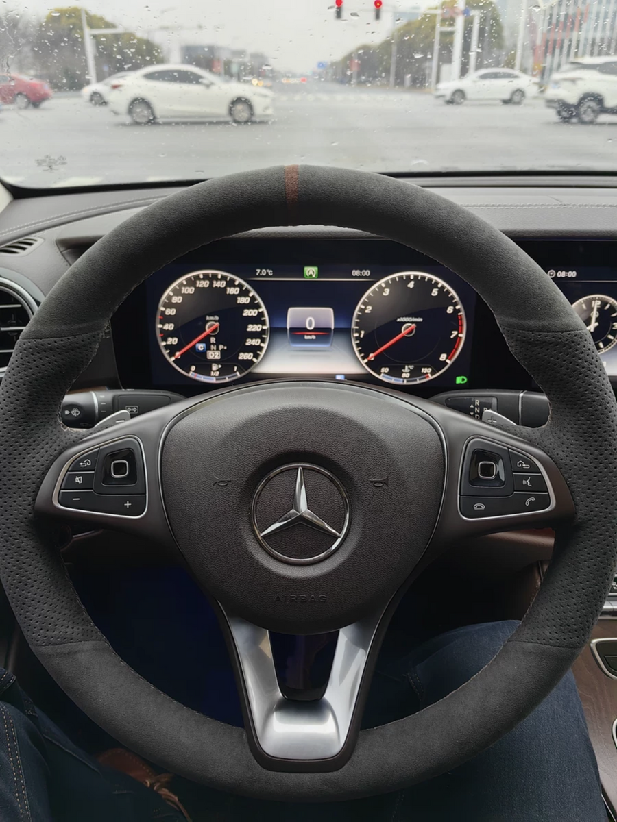 Mercedes Lenkradbezug Kundenfoto von nubbles