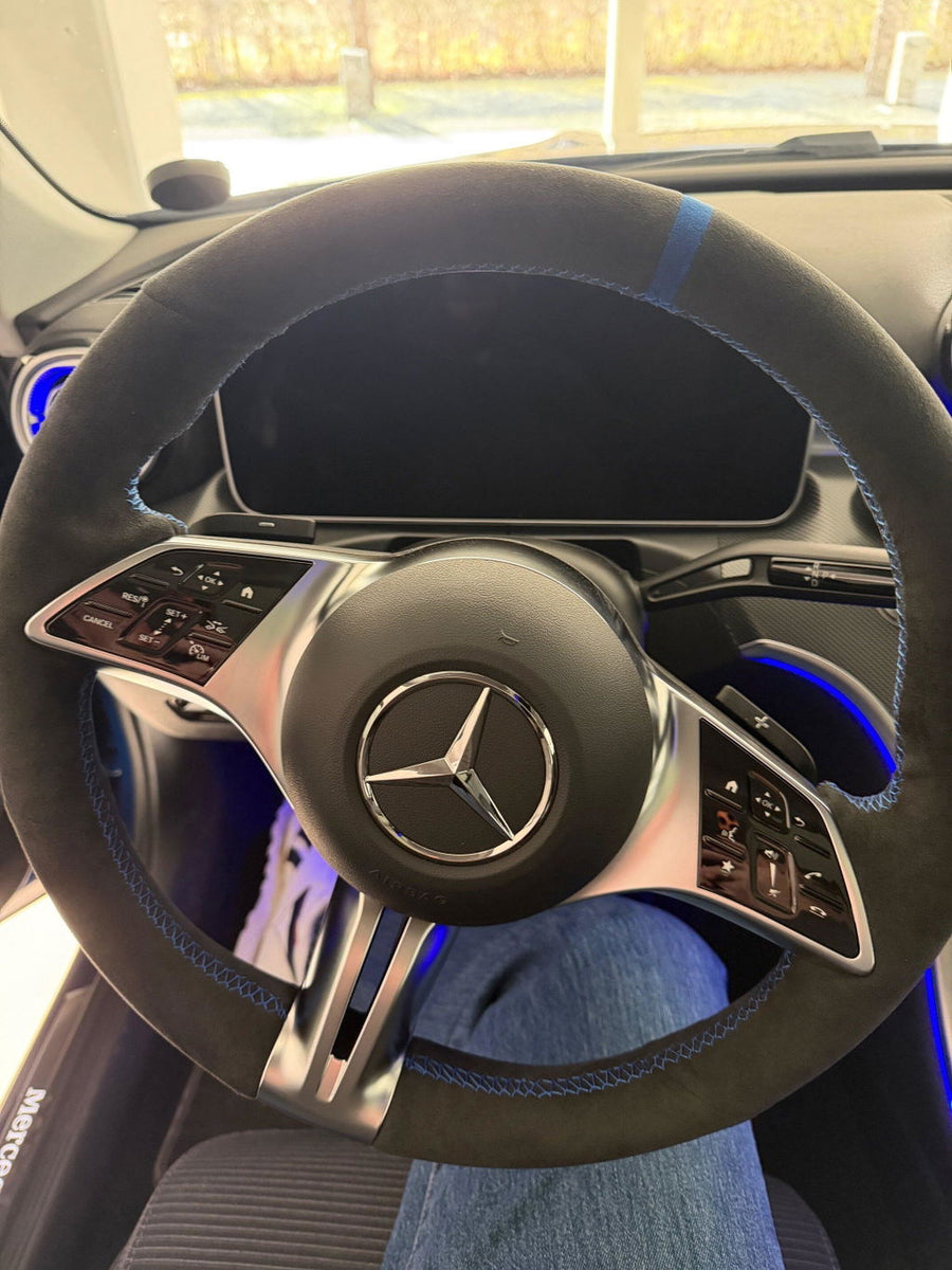Mercedes Lenkradbezug Kundenfoto von Yaakov