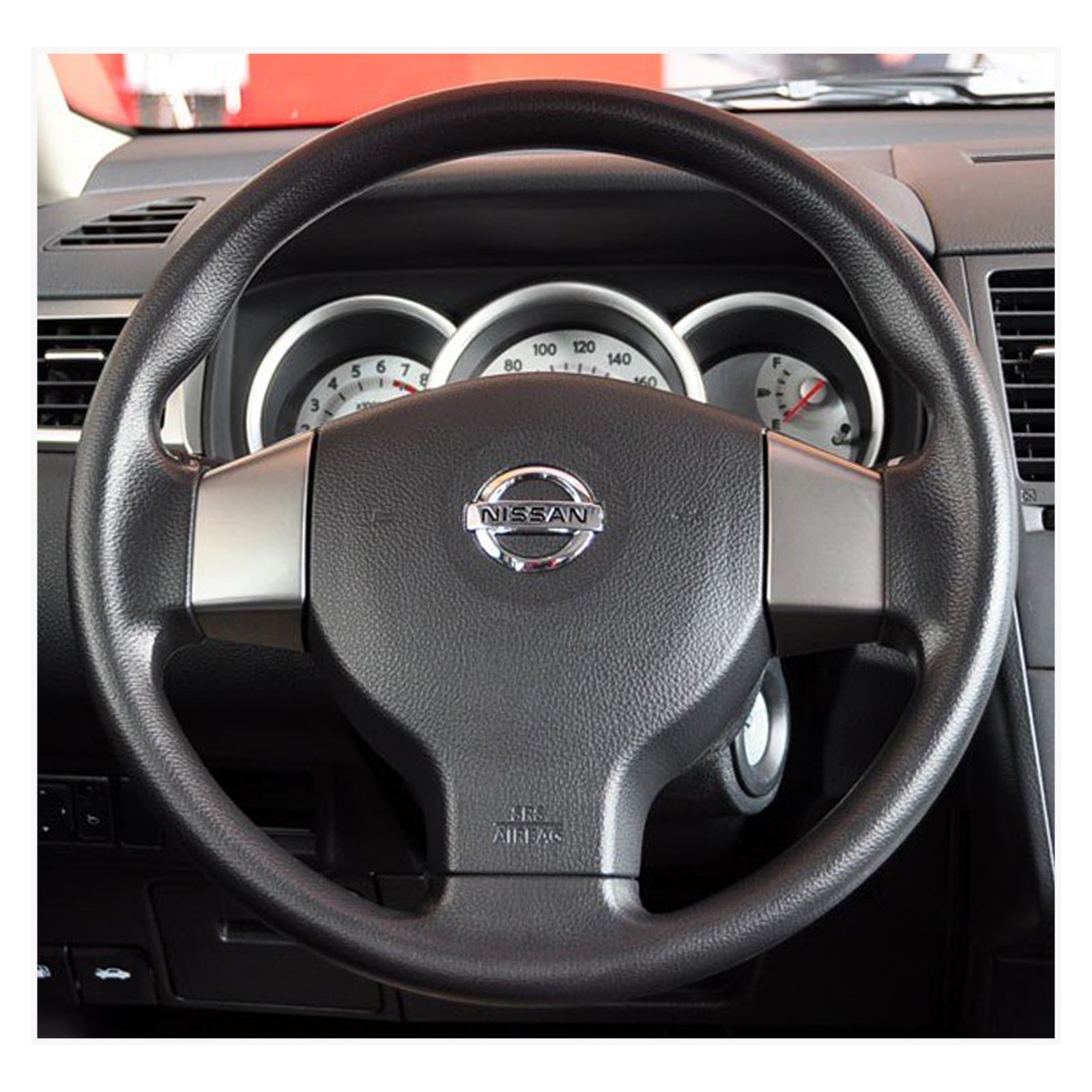 MEWANT Lenkradbezug für Nissan Tiida / Nissan Sylphy / Versa / Nissan Versa Note 2007-2012
