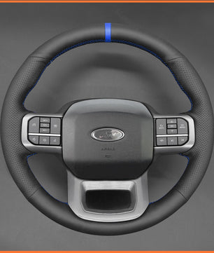 Lenkradbezug für Ford F - 150 F150 2021 - 2024 / F - 150 (Lightning) 2022 - 2024 / F - 350 F350 2023 - 2024 / F - 450 F450 2023 - 2024 / Expedition 2022 - 2024 - Mewant.de