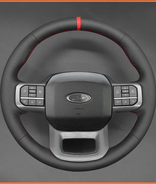 Lenkradbezug für Ford F - 150 F150 2021 - 2024 / F - 150 (Lightning) 2022 - 2024 / F - 350 F350 2023 - 2024 / F - 450 F450 2023 - 2024 / Expedition 2022 - 2024 - Mewant.de