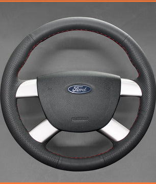 Lenkradbezug für Ford Focus II / Focus CC / C - MAX (Focus C - Max) / Kuga / Transit / Transit Connect / Tourneo Connect - Mewant.de