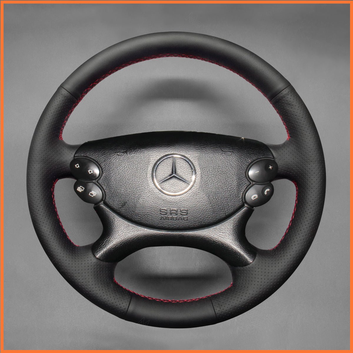 METWANT Lenkradbezug für Benz C - Class W203 2005 - 2007 / SLK - Class R171 2005 - 2008 - Mewant.de