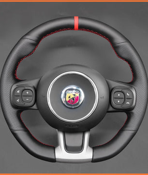 MEWANT Lenkradbezug für Abarth 595 / 595C / 695 / 695C 2016 - 2021 / Fiat 500 500C 2016 - 2021 - Mewant.de
