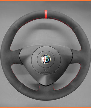 MEWANT Lenkradbezug für Alfa Romeo 147 2000 - 2010 / 156 2003 - 2007 / Crosswagon 2004 - 2005 - Mewant.de