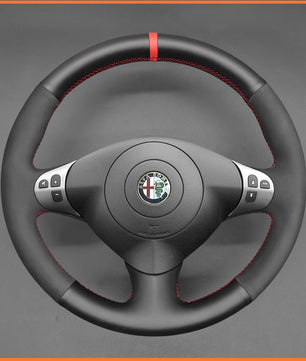 MEWANT Lenkradbezug für Alfa Romeo 147 2000 - 2010 / 156 2003 - 2007 / Crosswagon 2004 - 2005 - Mewant.de