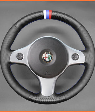 MEWANT Lenkradbezug für Alfa Romeo 159 2006 - 2012 / Brera 2006 - 2011 / Spider 2006 - 2011 - Mewant.de