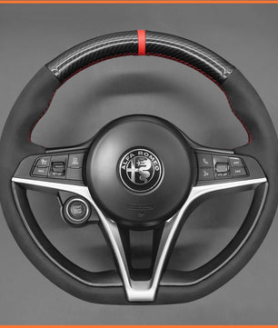 MEWANT Lenkradbezug für Alfa Romeo Giulia 2016 - 2020 / Stelvio 2017 - 2020 - Mewant.de