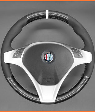 MEWANT Lenkradbezug für Alfa Romeo Giulietta 2010 - 2014 / MiTo 2008 - 2015 - Mewant.de