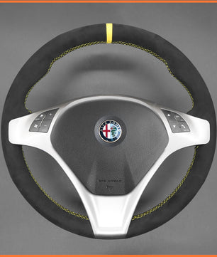 MEWANT Lenkradbezug für Alfa Romeo Giulietta 2010 - 2014 / MiTo 2008 - 2015 - Mewant.de