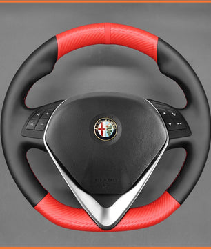 MEWANT Lenkradbezug für Alfa Romeo Giulietta 2014 - 2021 / MiTo 2014 - 2019 - Mewant.de