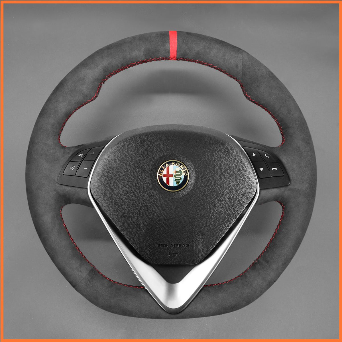 MEWANT Lenkradbezug für Alfa Romeo Giulietta 2014 - 2021 / MiTo 2014 - 2019 - Mewant.de