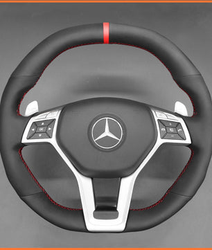 MEWANT Lenkradbezug für AMG C63 W204 / AMG CLA 45 C117 / CLS 63 AMG C218 / CLS 63 AMG S - Mode C218 2012 - 2014 - Mewant.de