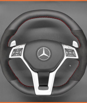 MEWANT Lenkradbezug für AMG C63 W204 / AMG CLA 45 C117 / CLS 63 AMG C218 / CLS 63 AMG S - Mode C218 2012 - 2014 - Mewant.de