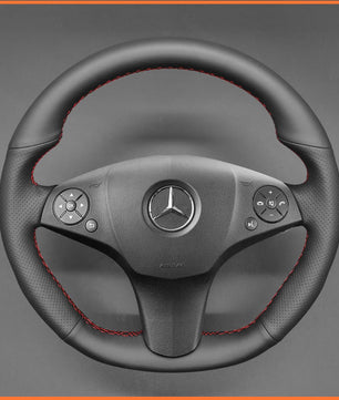 MEWANT Lenkradbezug für AMG C63 W204 / CLS - Class C219 / CLS 63 AMG C219 / E 63 AMG W212 / SLS AMG C197 R197 - Mewant.de