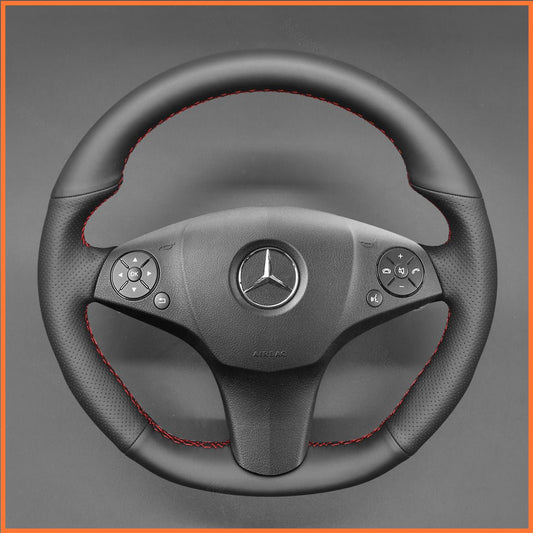 MEWANT Lenkradbezug für AMG C63 W204 / CLS - Class C219 / CLS 63 AMG C219 / E 63 AMG W212 / SLS AMG C197 R197 - Mewant.de