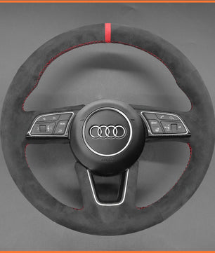 MEWANT Lenkradbezug für Audi A1 (8X) / A3 (8V/8Y) / A4 Avant Allroad (B9/8W) / A5 / S3 S4 S5 / RS 4 (B9/8W) 2016 - 2022 - Mewant.de