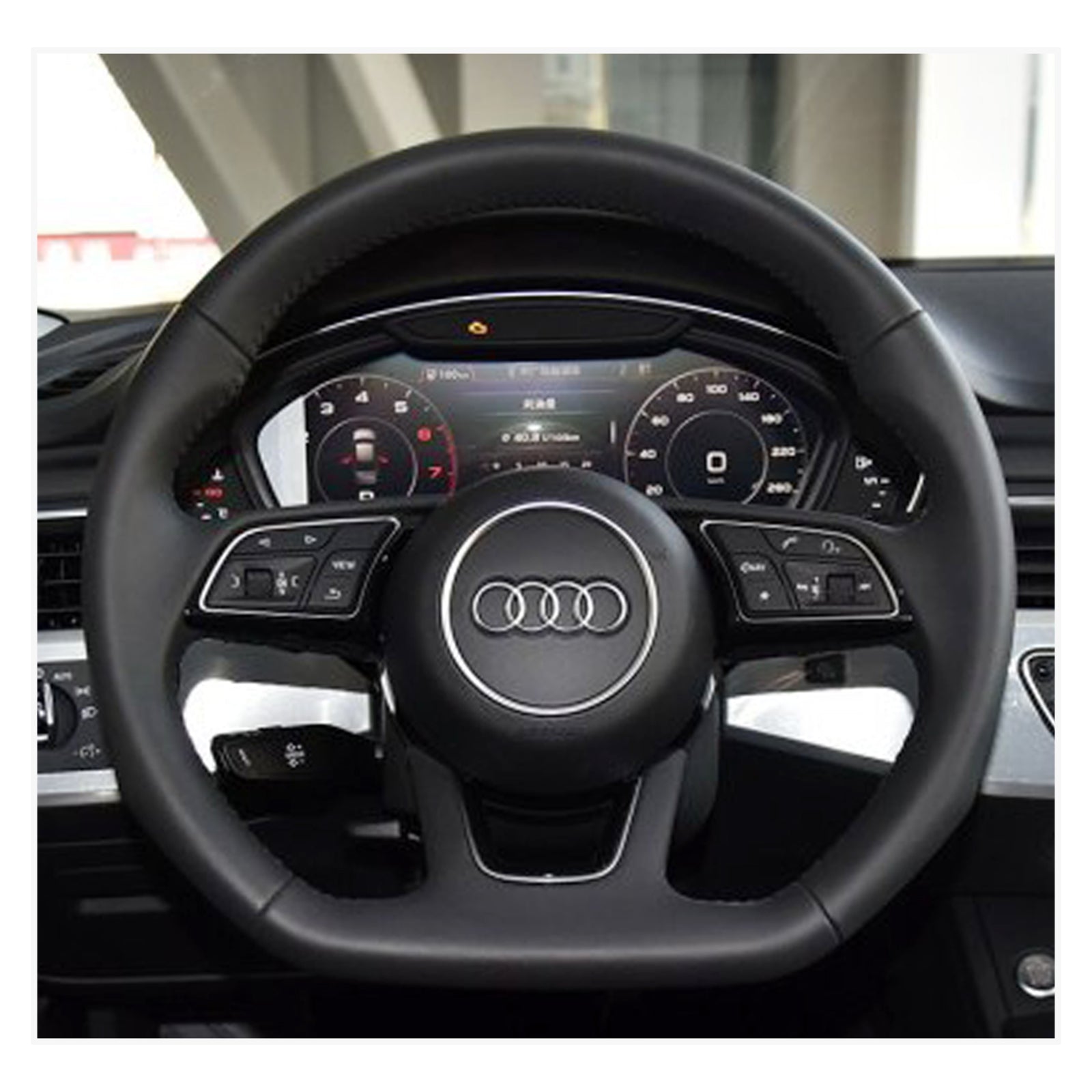 MEWANT Lenkradbezug für Audi A1 (8X) / A3 (8V/8Y) / A4 Avant Allroad (B9/8W) / A5 / S3 S4 S5 / RS 4 (B9/8W) 2016 - 2022 - Mewant.de