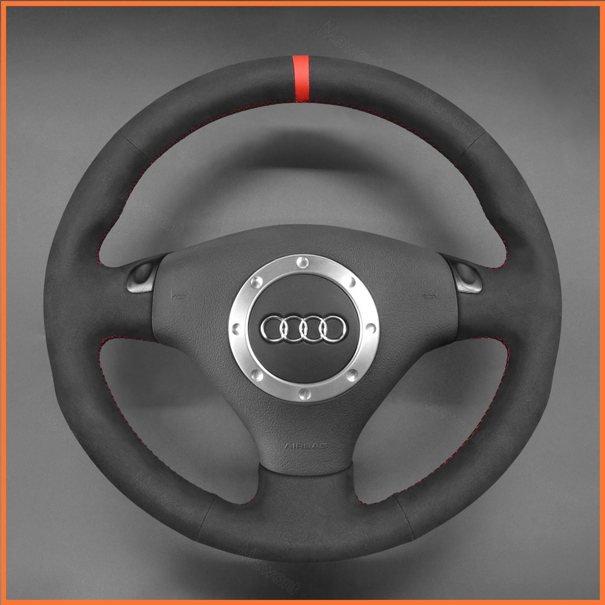 MEWANT Lenkradbezug für Audi A3 2000 - 2003 / A4 S4 2003 - 2005 / Audi RS 6 2003 / Audi TT 2001 - 2006 - Mewant.de
