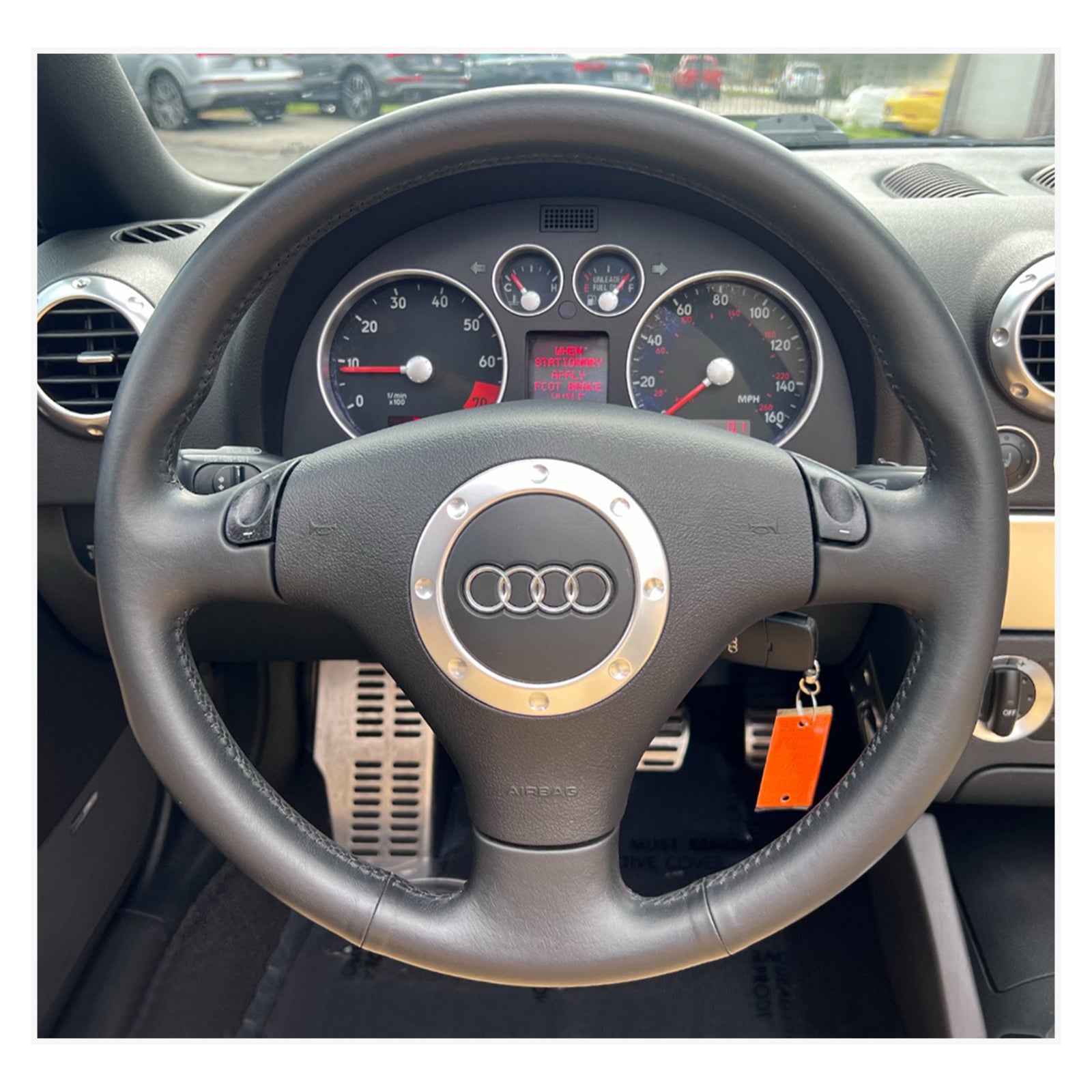 MEWANT Lenkradbezug für Audi A3 2000 - 2003 / A4 S4 2003 - 2005 / Audi RS 6 2003 / Audi TT 2001 - 2006 - Mewant.de