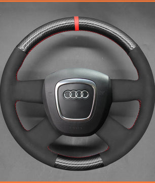 MEWANT Lenkradbezug für Audi A3 2006 - 2013/A4 (B8) A6 (C6) 2005 - 2012 / Q5 2009 - 2012 / Q7 2007 - 2011 - Mewant.de